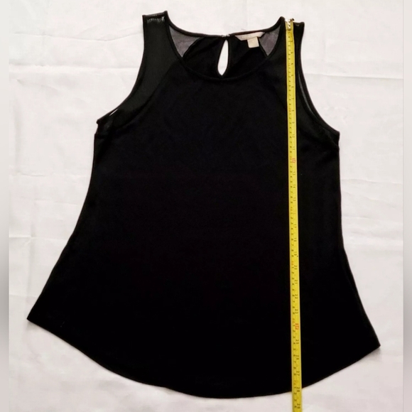 Banana Republic Women's Size L Black tank top Blouse - Picture 6 of 9